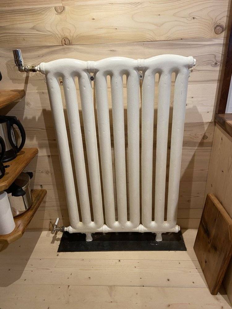 radiateur sablé